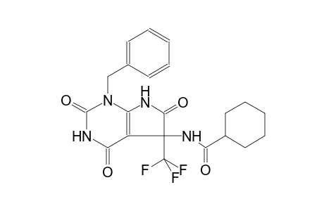 N-[1-benzyl-2,4,6-trioxo-5-(trifluoromethyl)-2,3,4,5,6,7-hexahydro-1H-pyrrolo[2,3-d]pyrimidin-5-yl]cyclohexanecarboxamide