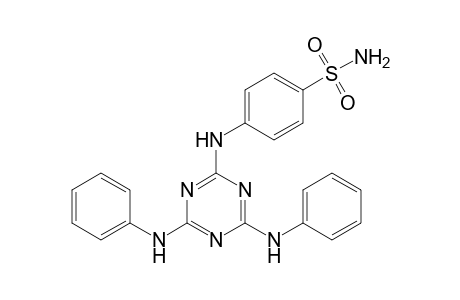 N4-(4,6-dianilino-s-triazin-2-yl)sulfanilamide