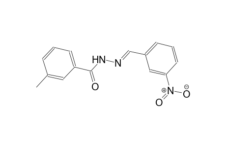 3-methyl-N'-[(E)-(3-nitrophenyl)methylidene]benzohydrazide