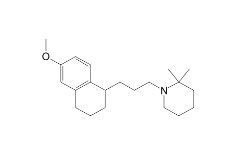 1-[3-(6-Methoxy-1,2,3,4-tetrahydronaphthalen-1-yl)propyl]-2,2-dimethylpiperidine