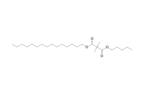 Dimethylmalonic acid, pentadecyl pentyl ester