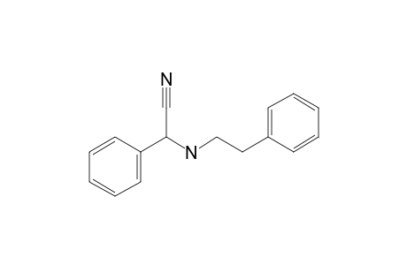 2-phenyl-2-(2-phenylethylamino)acetonitrile