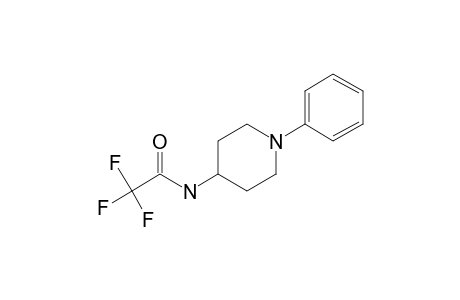 1-Phenyl-4-piperidinamine, N-trifluoroacetyl-