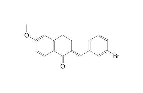 (2E)-2-(3-bromobenzylidene)-6-methoxy-3,4-dihydro-1(2H)-naphthalenone