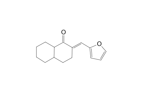 1(2H)-Naphthalenone, 2-furfurylidene-3,4,4a,5,6,7,8,8a.beta.-octahydro-
