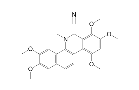 6-CYANO-5,6-DIHYDROSANGUILUTINE