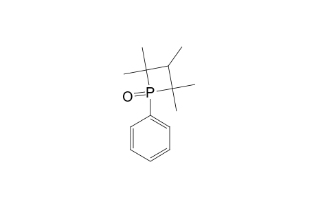 TRANS-2,2,3,4,4-PENTAMETHYL-1-PHENYLPHOSPHETANE-1-OXIDE