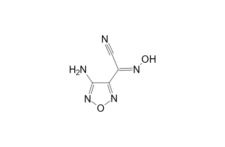 (2Z)-(4-Amino-1,2,5-oxadiazol-3-yl)(hydroxyimino)ethanenitrile
