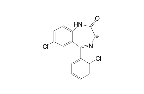 Lorazepam (-H2O) MS2