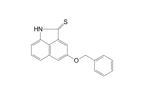 4-(benzyloxy)benz[cd]indole-2(1H)-tione