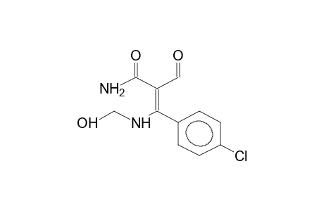 Z-2-HYDROXYMETHYLAMINO-2-(4-CHLOROPHENYL)-2-FORMYLACRYLAMIDE