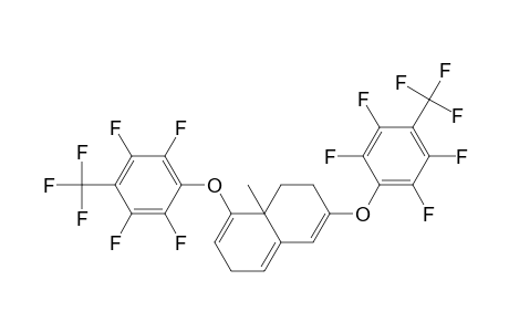 8a-methyl-3,8-bis-[2,3,5,6-tetrafluoro-4-(trifluoromethyl)phenoxy]-1,2,6-8a-tetrahydronaphthalene