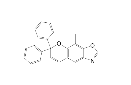 2,9-DIMETHYL-7,7-DIPHENYL-7H-PYRANO-[3,2-F]-BENZOXAZOLE