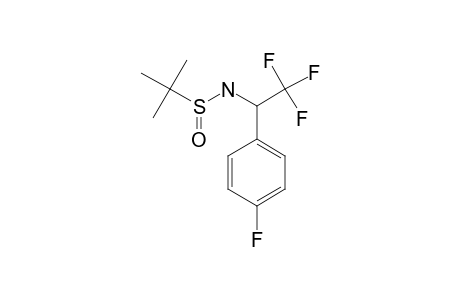 (+)-[S(S),S]-2-METHYL-N-[2,2,2-TRIFLUORO-1-(4-FLUOROPHENYL)-ETHYL]-PROPANE-2-SULFINAMIDE