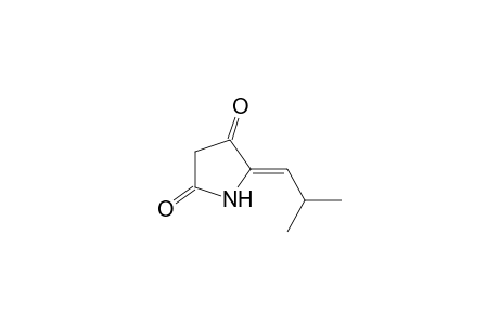 (5Z)-5-(2-methylpropylidene)pyrrolidine-2,4-dione