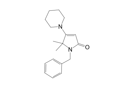 1-Benzyl-5,5-dimethyl-4-(piperidin-4'-yl)-1,5-dihydropyrrol-2-one