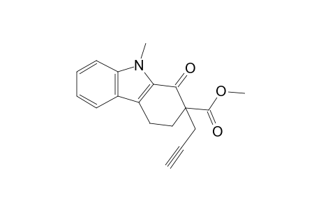 1-keto-9-methyl-2-propargyl-3,4-dihydrocarbazole-2-carboxylic acid methyl ester
