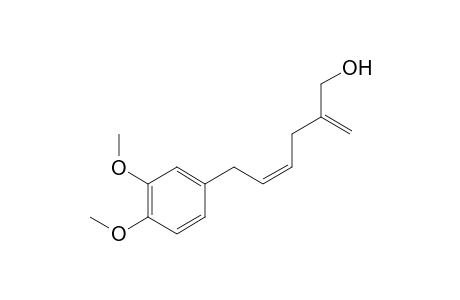 (Z)-6-(3,4-Dimethoxyphenyl)-2-methylenehex-4-en-1-ol