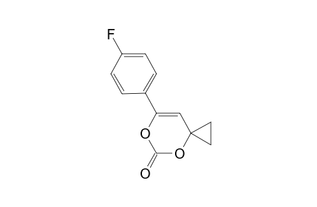 7-(4-Fluorophenyl)-4,6-dioxa-5-carbonyl-spiro[2,5]-7-octene
