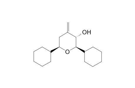 (2,3-anti,3,6-anti)-2,6-Dicyclohexyl-4-methyleneoxacyclohexan-3-ol