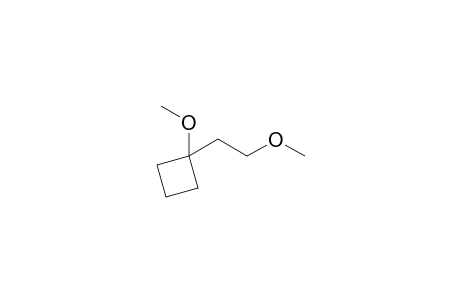 1-Methoxy-1-(2-methoxyethyl)cyclobutane