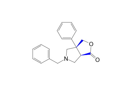 cis-5-benzylhexahydro-3a-phenyl-1H-furo[3,4-c]pyrrol-1-one