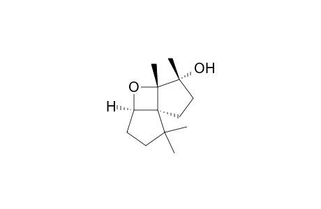 Dicyclopent[b,c]oxet-3-ol, octahydro-3,3a,7,7-tetramethyl-, (3.alpha.,3a.beta.,4a.alpha.,7aS*)-(.+-.)-