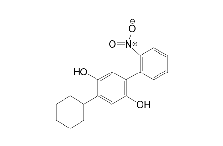 [1,1'-biphenyl]-2,5-diol, 4-cyclohexyl-2'-nitro-