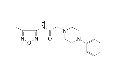 N-(4-Methyl-furazan-3-yl)-2-(4-phenyl-piperazin-1-yl)-acetamide