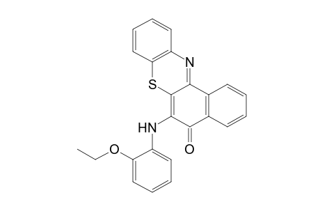6-(o-PHENETIDINO)-5H-BENZO[a]PHENOTHIAZIN-5-ONE