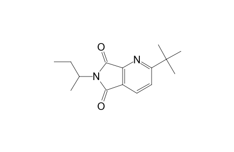 5H-Pyrrolo[3,4-b]pyridine-5,7(6H)-dione, 2-(1,1-dimethylethyl)-6-(1-methylpropyl)-6-tert-Butyl-N-(1-methylpropyl)-2,3-pyridinecarboximide