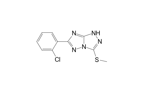 3-Methylthio-6-(2-chlorophenyl)-1H-s-triazolo[4,3-b]-s-triazole