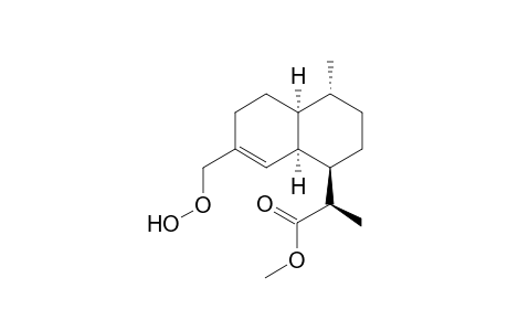 15-Hydroperoxy-amorph-4-en-12-oic acid methyl ester