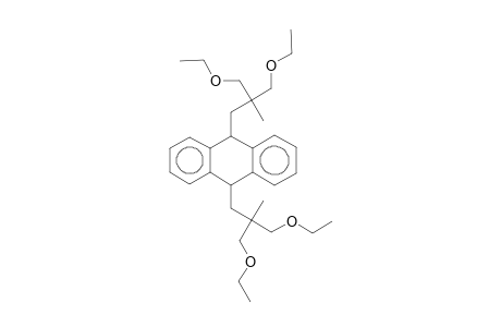 Anthracene, 9,10-dihydro-9,10-bis[2,2-bis(ethoxymethyl)prop-1-yl]-