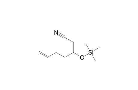 6-Heptenenitrile, 3-[(trimethylsilyl)oxy]-