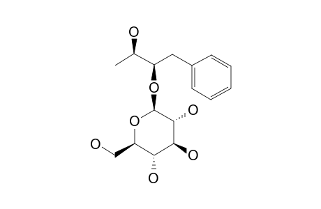 EVERLASTOSIDE-I;(2R,3R)-1-PHENYL-2,3-BUTANEDIOL-3-O-BETA-D-GLUCOPYRANOSIDE