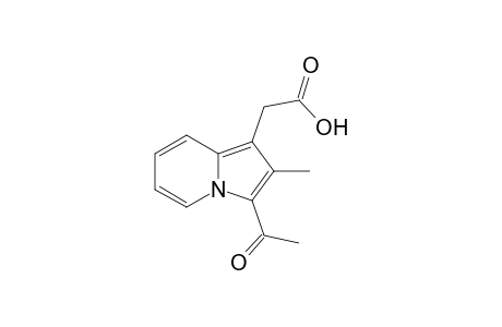 2-(3-acetyl-2-methyl-1-indolizinyl)acetic acid