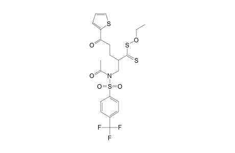 DITHIOCARBONIC-ACID-S-(1-[[ACETYL-(4-TRIFLUOROMETHYLBENZENESULFONYL)-AMINO]-METHYL]-4-OXO-4-THIOPHEN-2-YL-BUTYL)-ESTER-O-ETHYLESTER
