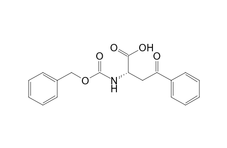 (2S)-2-(benzyloxycarbonylamino)-4-keto-4-phenyl-butyric acid