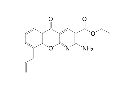 Ethyl 9-allyl-2-amino-5-oxo-5H-chromeno[2,3-b]pyridine-3-carboxylate
