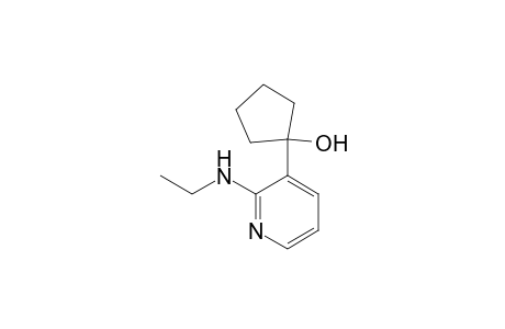 1-[2-(ethylamino)-3-pyridinyl]-1-cyclopentanol