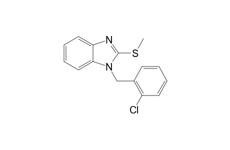 1-(2-Chlorobenzyl)-2-(methylthio)benzimidazole