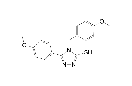 4-(4-methoxybenzyl)-5-(4-methoxyphenyl)-4H-1,2,4-triazole-3-thiol