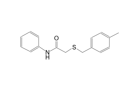 2-(4-Methyl-benzylsulfanyl)-N-phenyl-acetamide