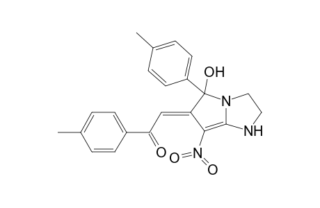 2-[5-Hydroxy-7-nitro-5-(4-methylphenyl)-2,3-dihydro-1H-pyrrolo[1,2-a]imidazol-6(5H)-yliden]-1-(4-methylphenyl)-1-ethanone