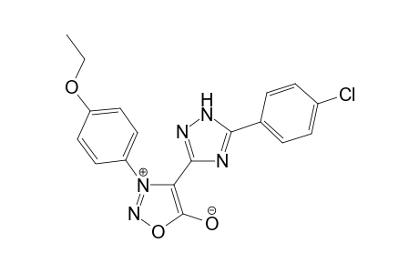 5-(4-Chlorophenyl)-3-[3-(4-ethoxyphenyl)sydnon-4-yl]-1H-[1,2,4]triazole