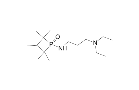 1,3-Propanediamine, N,N-diethyl-N'-(2,2,3,4,4-pentamethyl-1-phosphetanyl)-, P-oxide