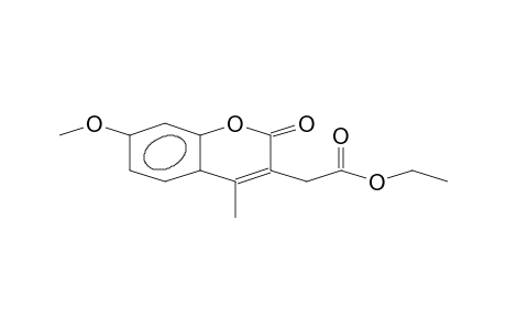 3-Ethoxycarbonylmethyl-7-methoxy-4-methyl-coumarin