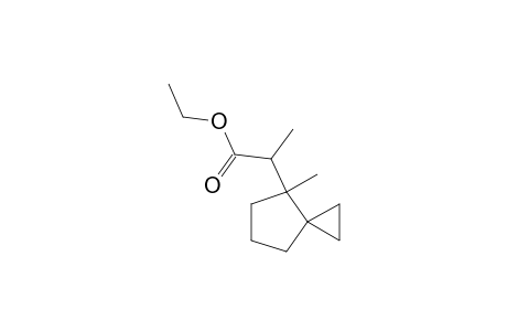 ethyl 2-(4-methylspiro[2.4]heptan-4-yl)propanoate