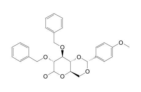 2,3-DI-O-BENZYL-4,6-O-(4-METHOXYBENZYLIDENE)-ALPHA-D-GLUCOPYRANOSE